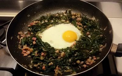 Il tarassaco e il cavolfiore cucinati da Denise